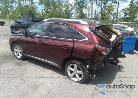 2015 Lexus Rx 350 z USA, uszkodzony, nr VIN 2T2BK1BA6FC293122